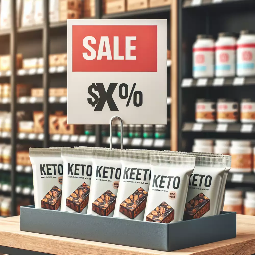 keto tyčinky akce