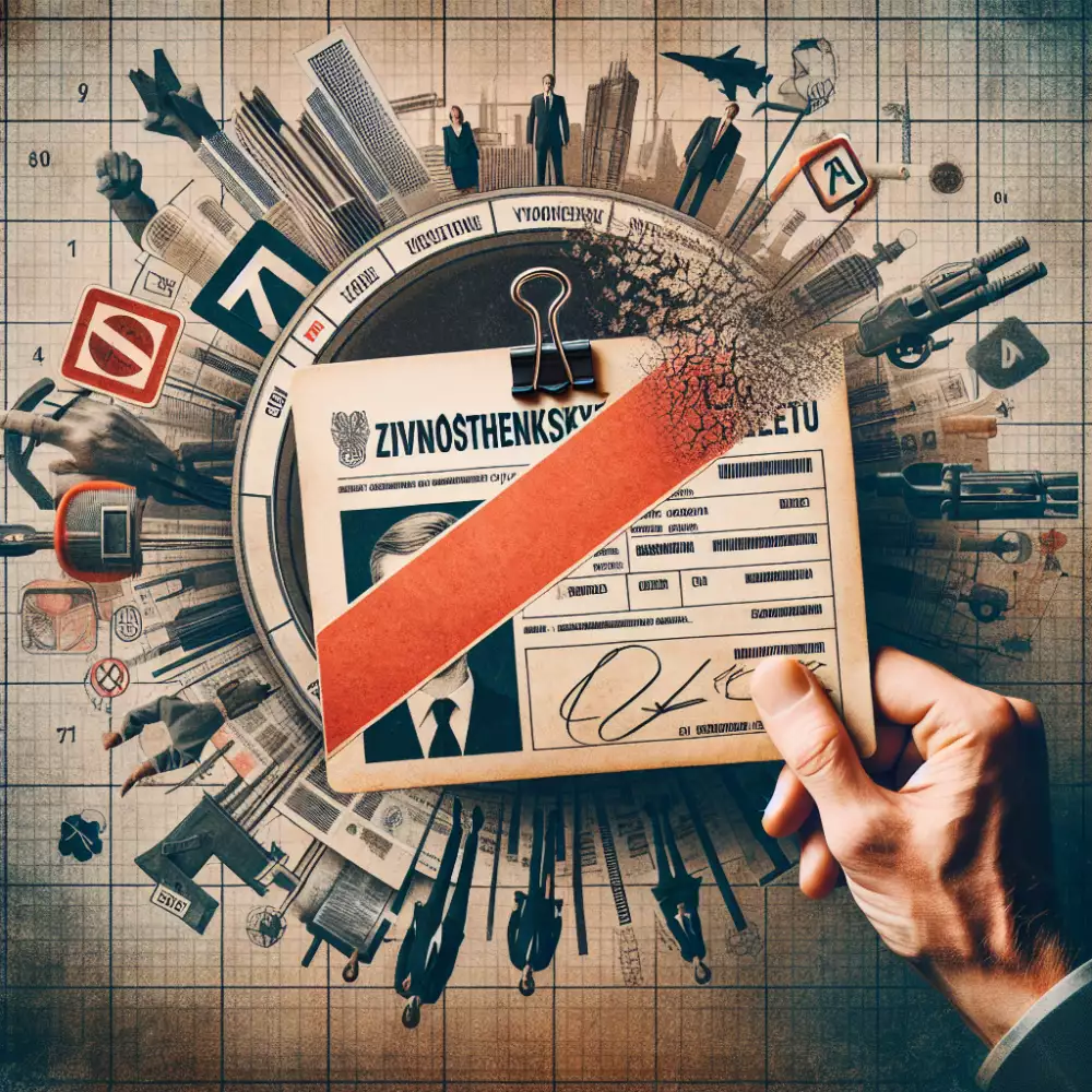 zrušení živnostenského listu