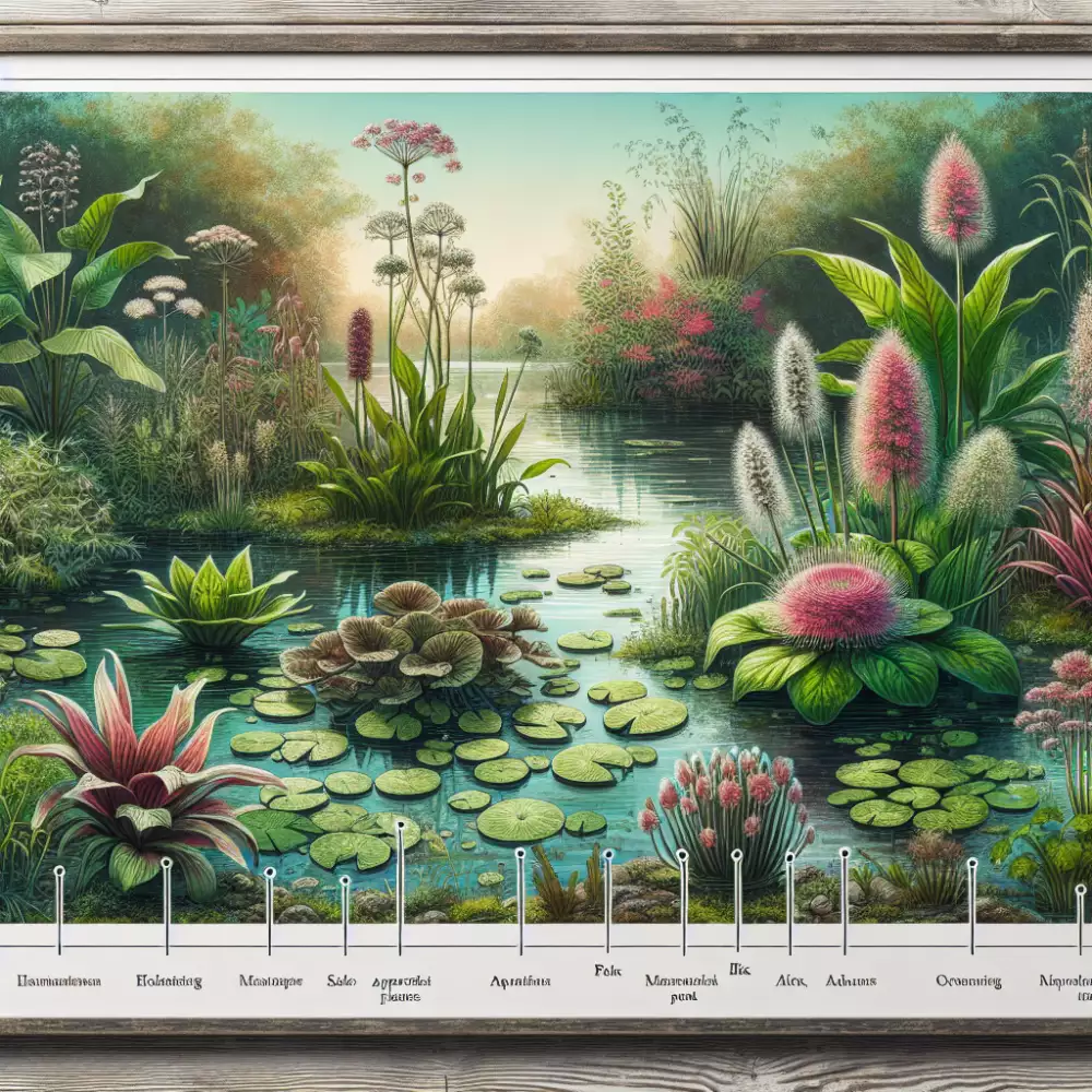 vodní rostliny do jezírka