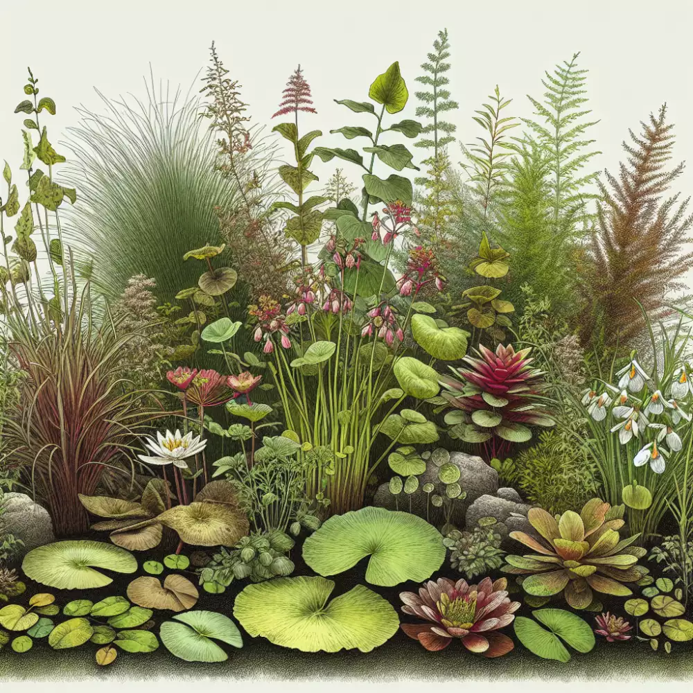 vodní rostliny do jezírka