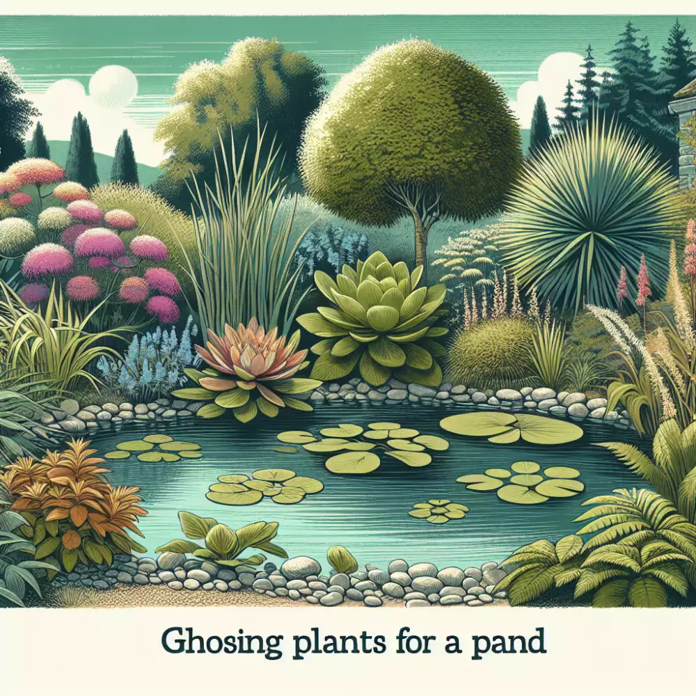 Vodní Rostliny Do Jezírka